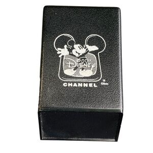 🆕 Vintage Men’s Disney Channel Logo Watch Silver Metal Band 90s